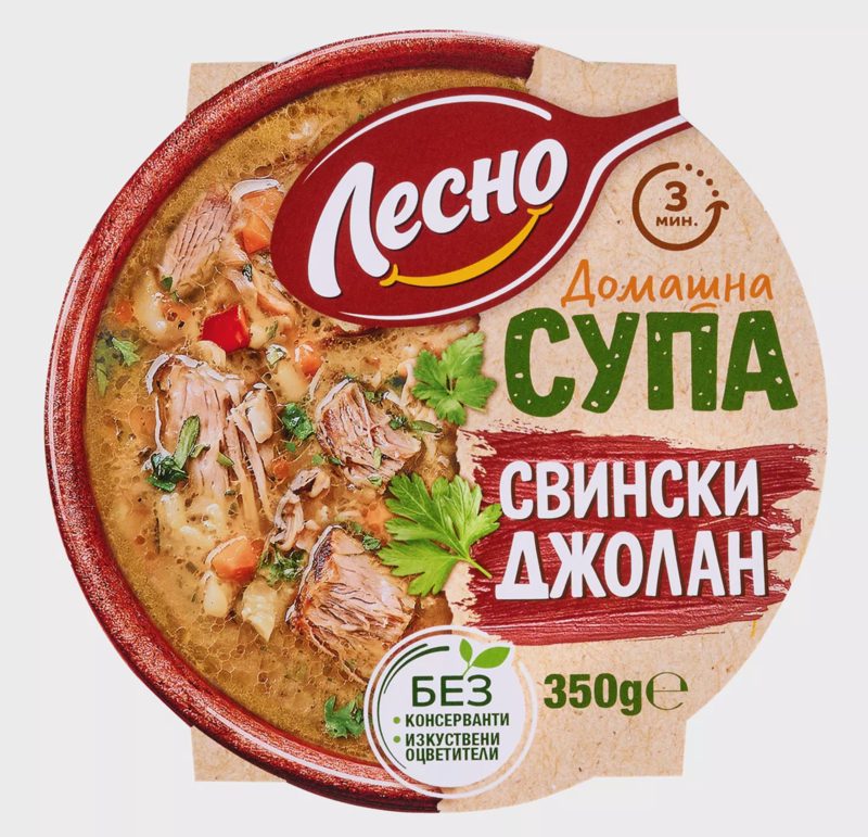 Супа свински джолан