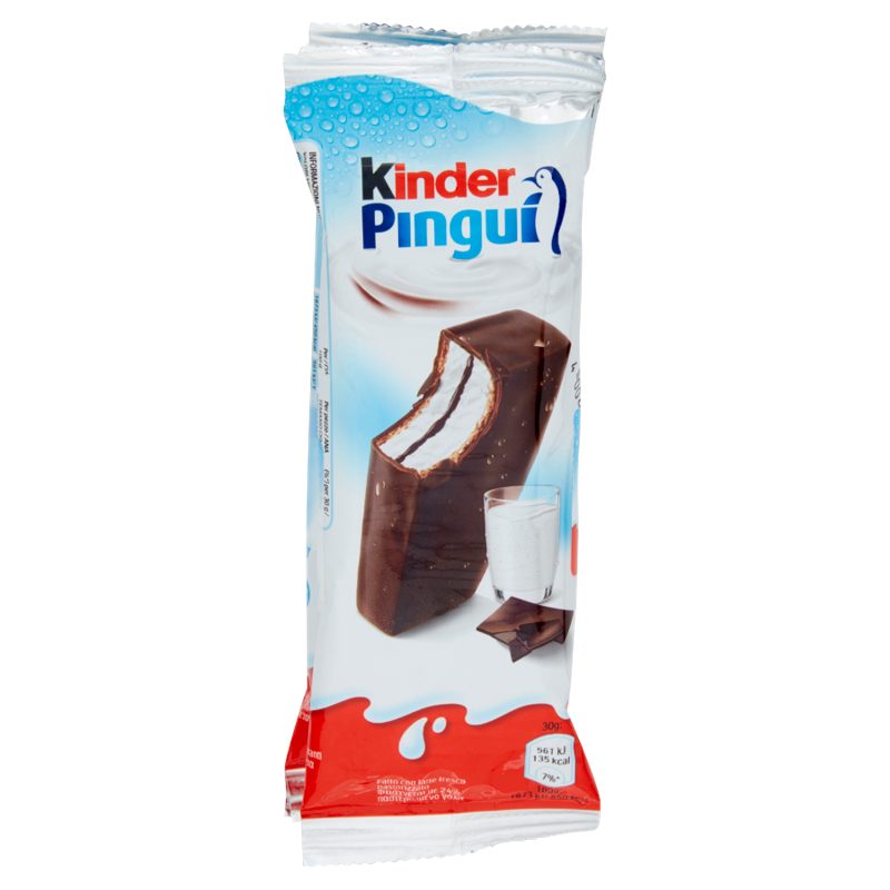 Kinder Pingui Chocolate Bars with Malted Milk 4x30g