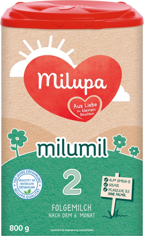 Folgemilch 2 Milumil, nach dem 6. Monat