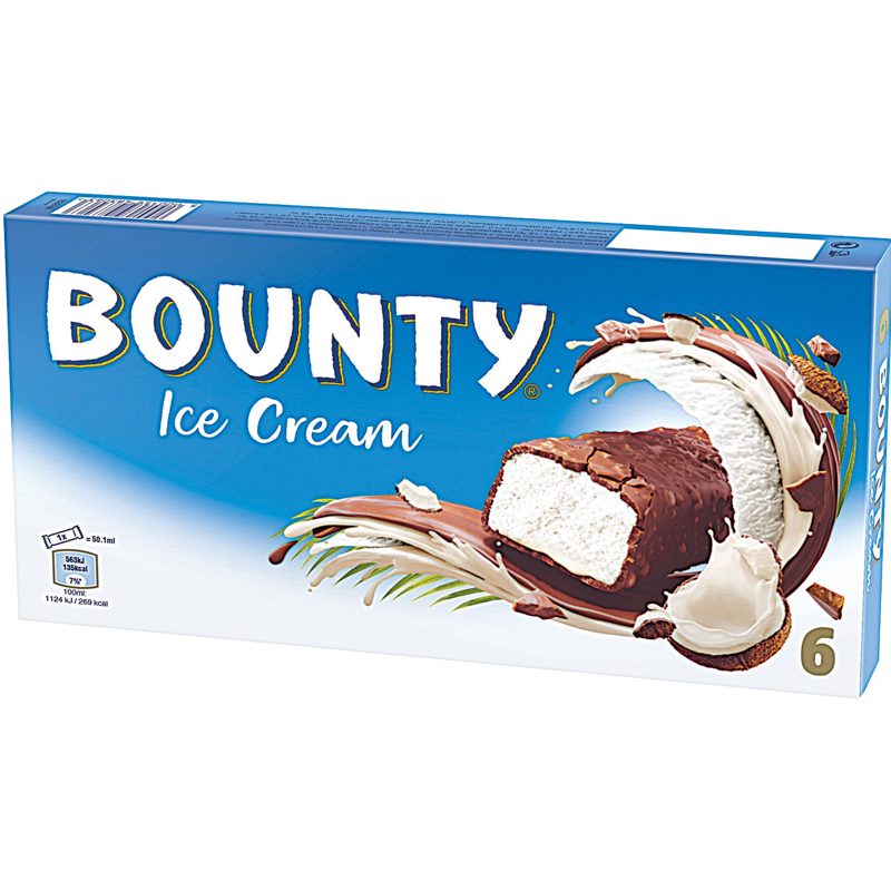 BOUNTY JÉGKRÉM MULTIPACK