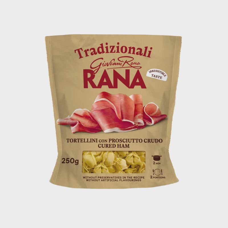 Koldūnai su dž.kumpio ir sūrio įd.RANA, 250g