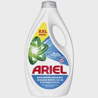 Ariel Απορρυπαντικό Πλυντηρίου Ρούχων Υγρό Alpine 44 Μεζ.