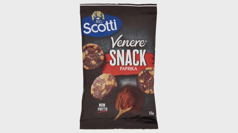 Riso Scotti Venere Snack paprika 50 g