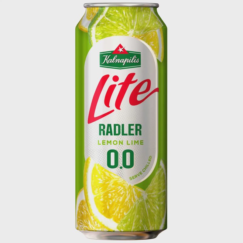 Nealk.alus KALNAPILIS LITE LEMON, 0,5 l sk.