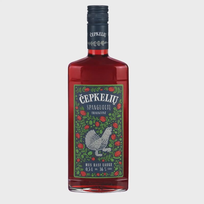 Trauk.su spang.sult.ČEPKELIŲ, 36 %, 0,5 l