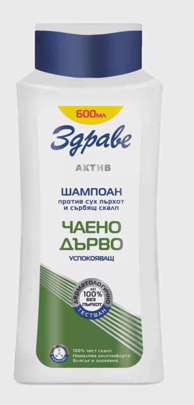 Шампоан с чаено дърво