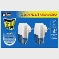 Raid Liquid Υγρό Σετ 2x21ml 2x30 Nύχτες