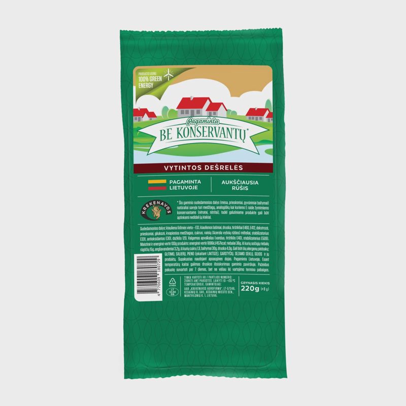 Vyt.KREKENAVOS dešrelės PAG.BE KONS,a.r.220g