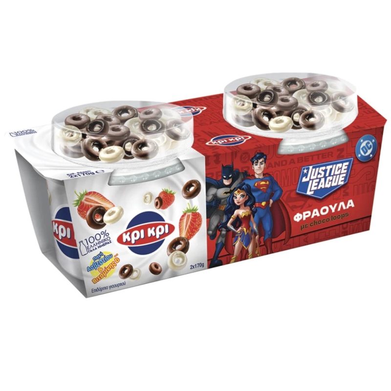 Κρι Κρι Μπανάνα - Choco Loops 2x170gr