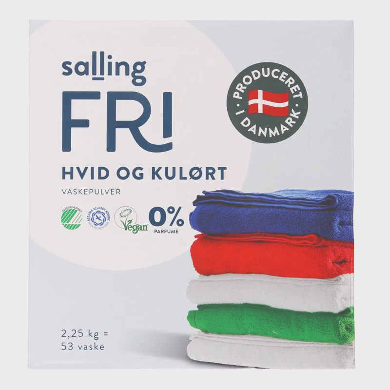 Skalbimo milteliai SALLING FRI, 2,25 kg