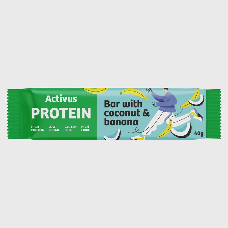 Baltym.bat.su kokos.ir sald.ACTIVUS, 40g