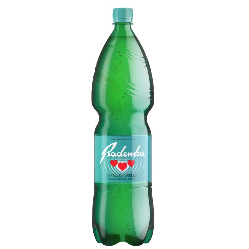 Radenska Prirodna gazirana mineralna voda 1,5 l