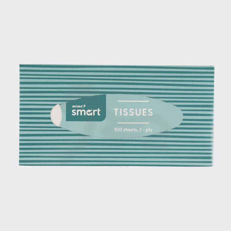 Kosmet. servetėlės RIMI SMART, 2 sl. 100 lap.