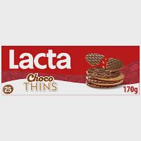 Lacta Choco Thins 170gr