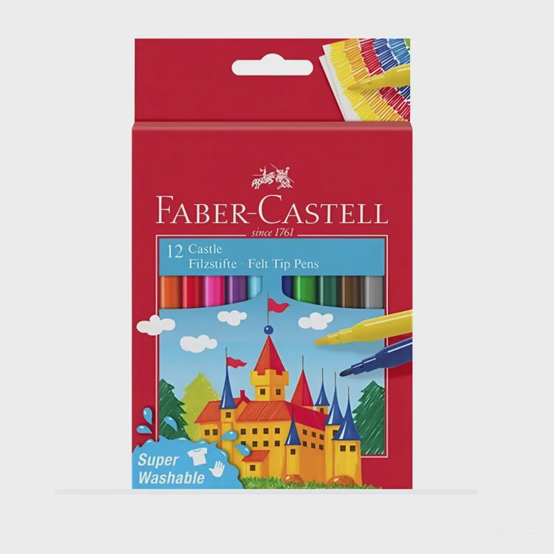 Flom. FABER-CASTELL CASTLE, 12 vnt.