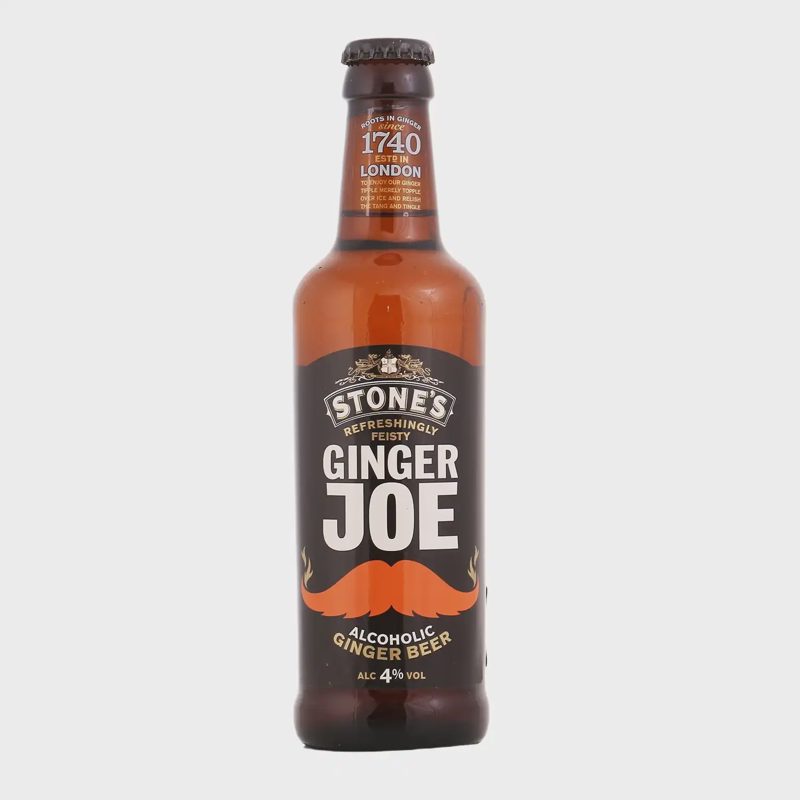 Imbier. alus STONE'S GINGER JOE, 4 %, 0,33 l