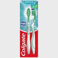 Colgate Max White Οδοντόβουρτσα Medium 2τεμ