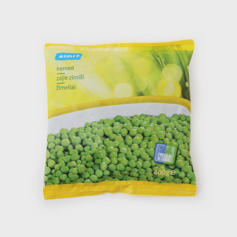 Greitai užšaldyti žirneliai RIMI, 400 g