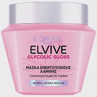 Elvive Glycolic Gloss Μάσκα Λάμψης 300ml