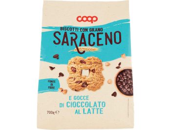 Coop keks heljda s komadićima čokolade 700 g