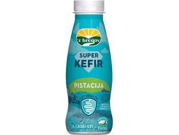 Z Bregov Super Kefir pistacija 3,5% m.m. 330 g