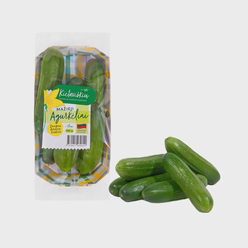 Mažieji KIETAVIŠKIŲ agurkėliai, 200 g