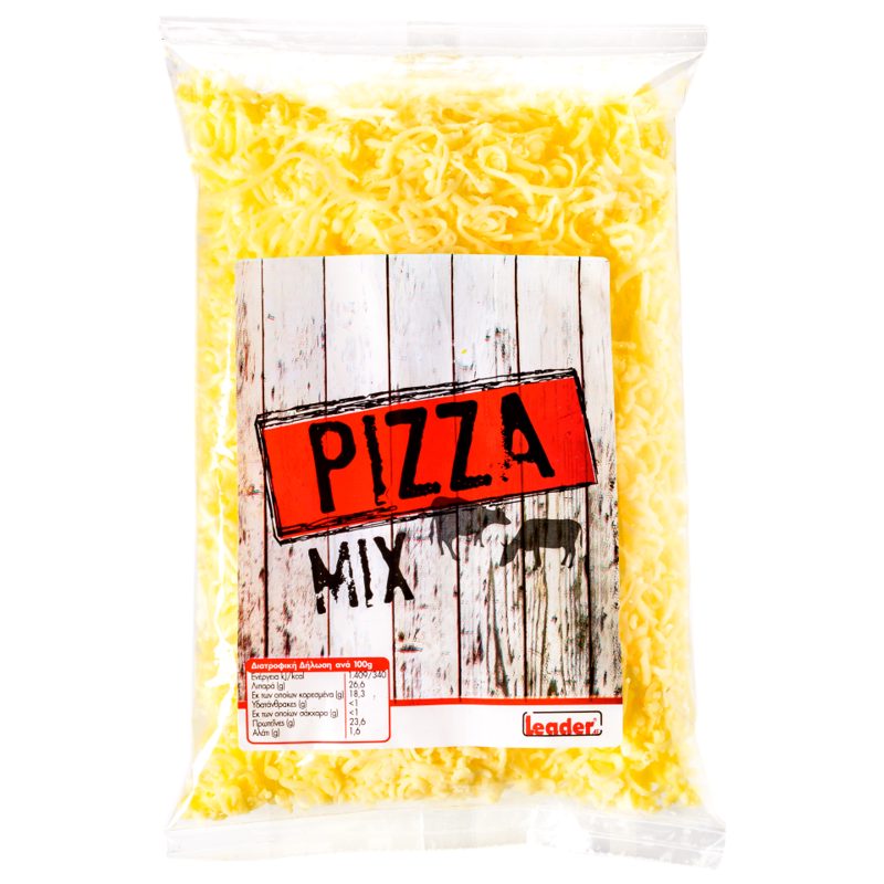 Leader Pizza Mix Τριμμένο 300gr