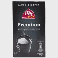 My Gusto Καφές Φίλτρου Premium 250gr