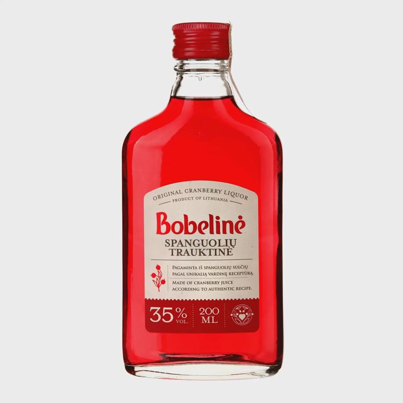 Spanguolių trauktinė BOBELINĖ, 35%, 0,2l
