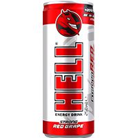 Hell Energy Drink Red Grape 250ml