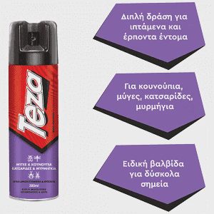 Teza Eντομοκτόνο Spray Universal 300ml