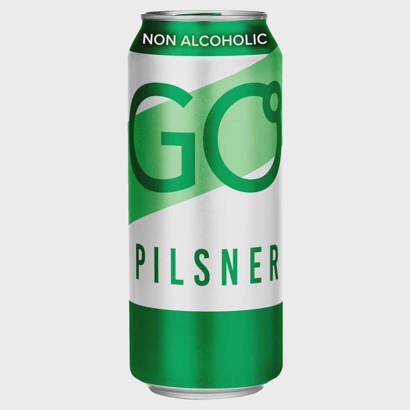 Nealkoholinis šviesusis alus GO PILSNER, 0,5l