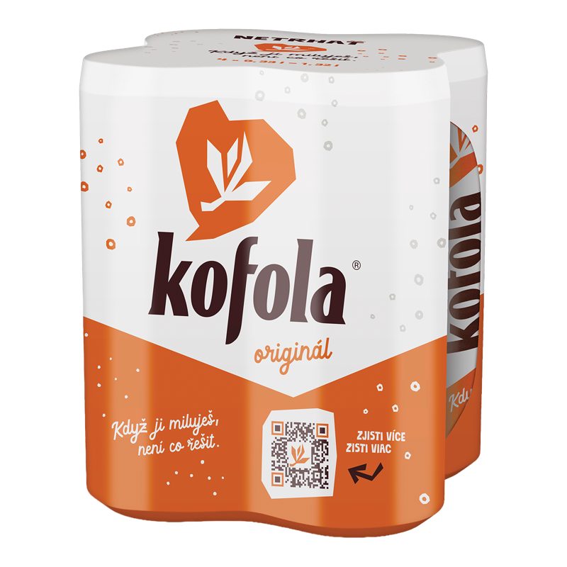 KOFOLA ORIGINAL 4X0,33L PLECH