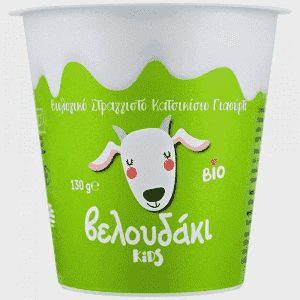 Βελουδάκι Γιαούρτι Κατσικίσιο Στραγγιστό Βιο 130gr