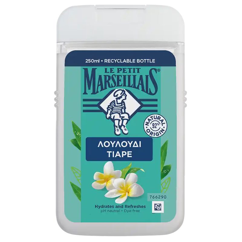 Le Petit Marseillais Αφρόλουτρο Λουλούδι Tiare 250ml.