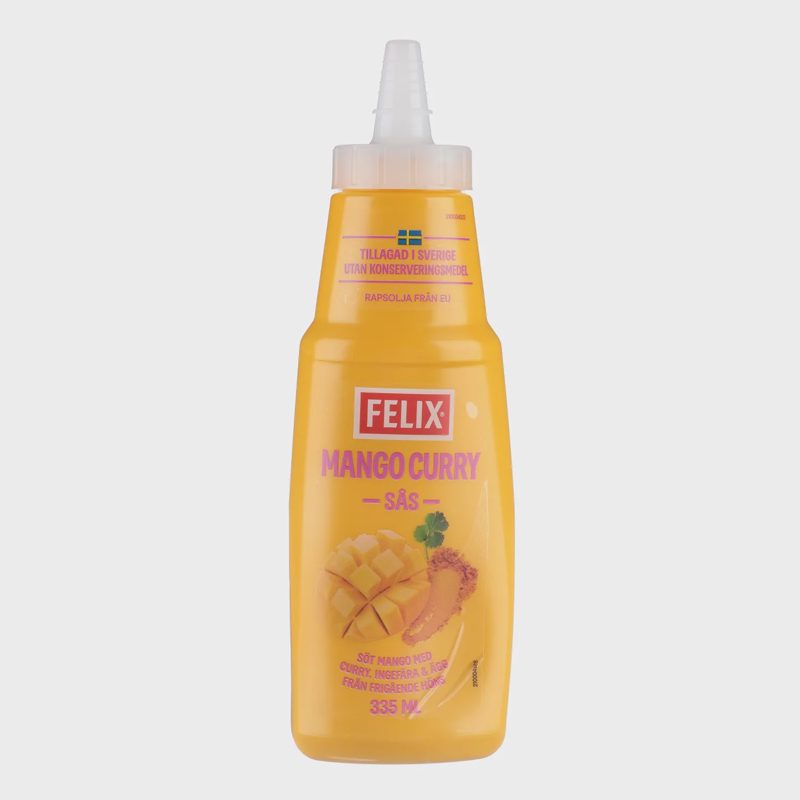 Padažas MANGO CURRY FELIX, 335 ml