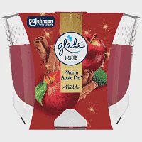 Glade Large Candle Warm Apple Pie 204g