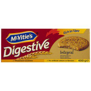 Mc VITIE"S Galletas integrales digestive 400 g.