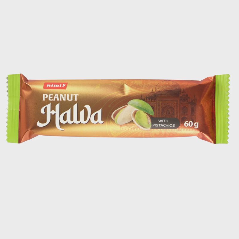 Žemės riešutų chalva RIMI su pistac., 60 g