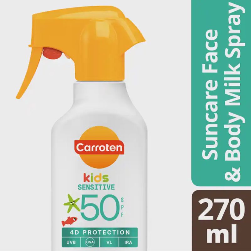 Carroten Kids Protect Plus Αντηλιακό Γαλάκτωμα SPF50+ 270ml.