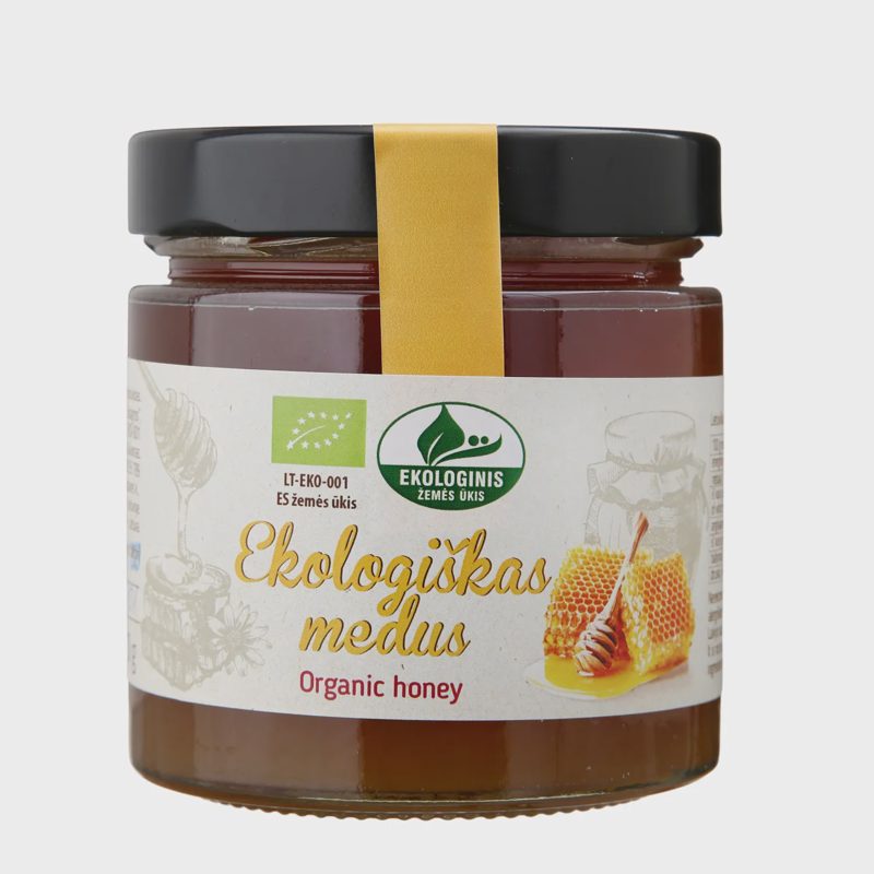 Ekologiškas medus MEDAUS NAMAI, 500 g