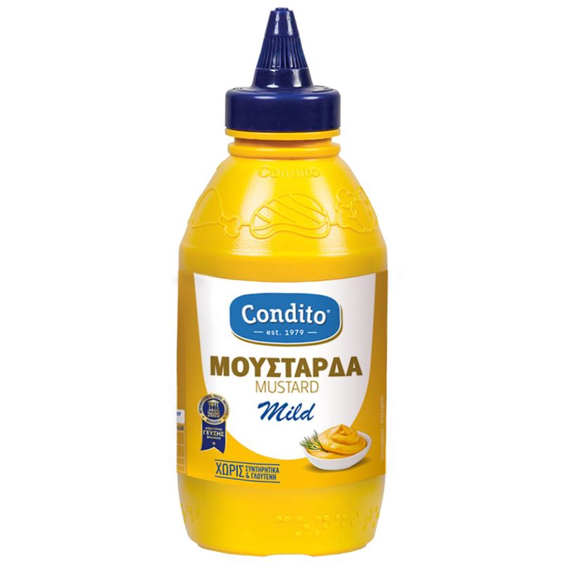 Condito Μουστάρδα Απαλή 500gr