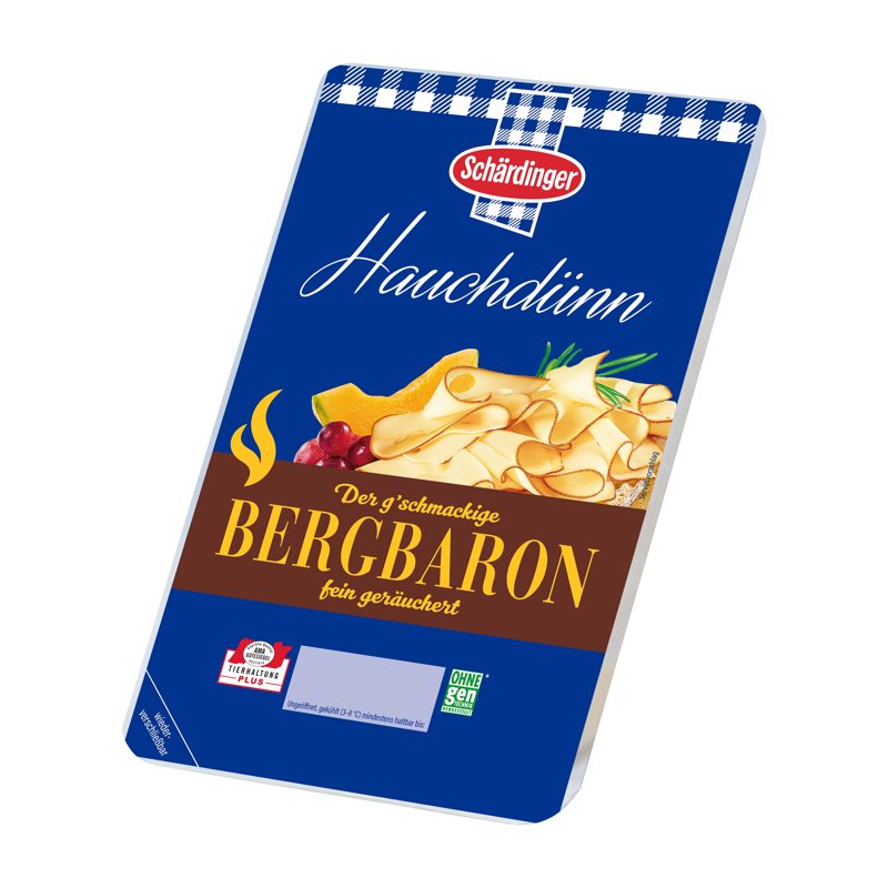 Schärdinger Bergbaron geräuchert Scheiben 45%