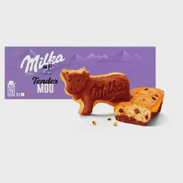 Cepumi Milka Tender Moo 140g