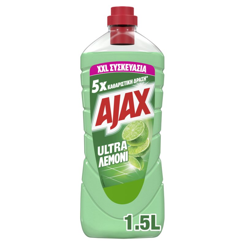 Ajax Ultra Λεμόνι Καθαριστικό Πατώματος 1500ml