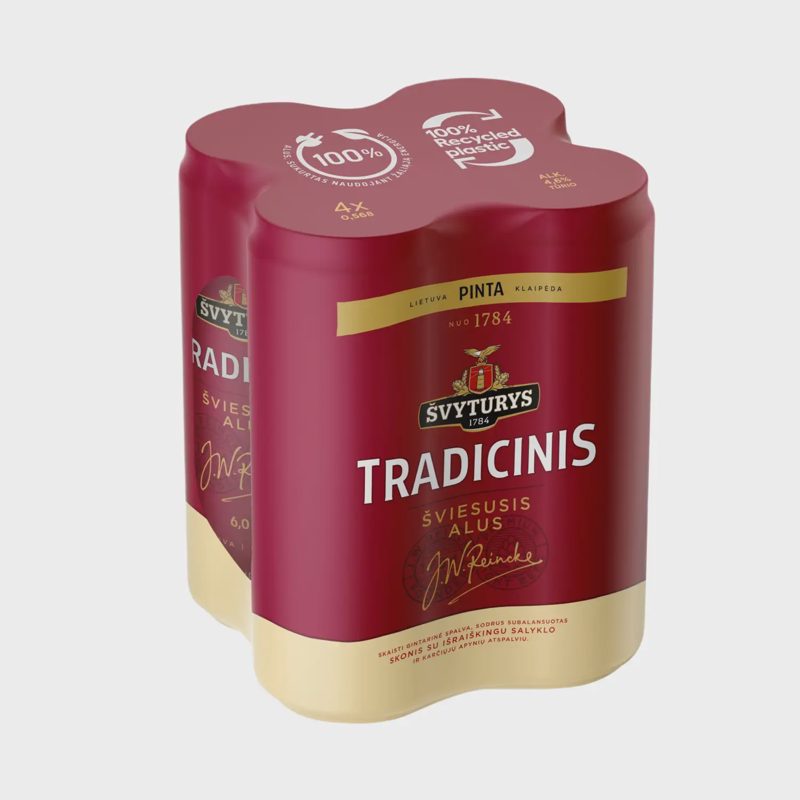 Alus ŠVYTURYS TRADICINIS, 6 %, 0,568l x 4vnt.