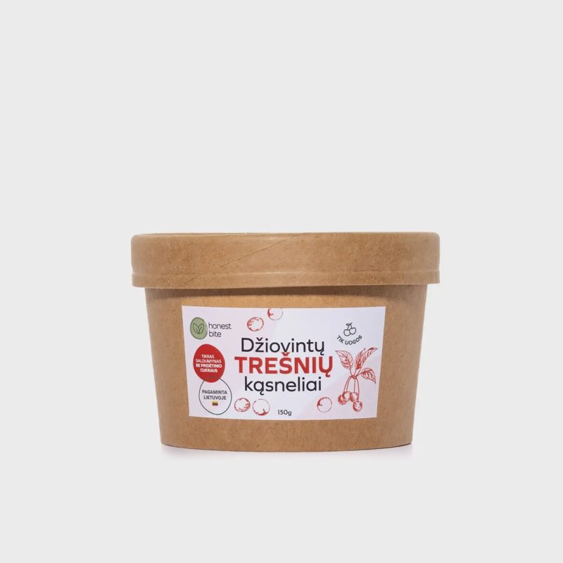 Dž. trešnių kąsneliai HONESTBITE, 150 g