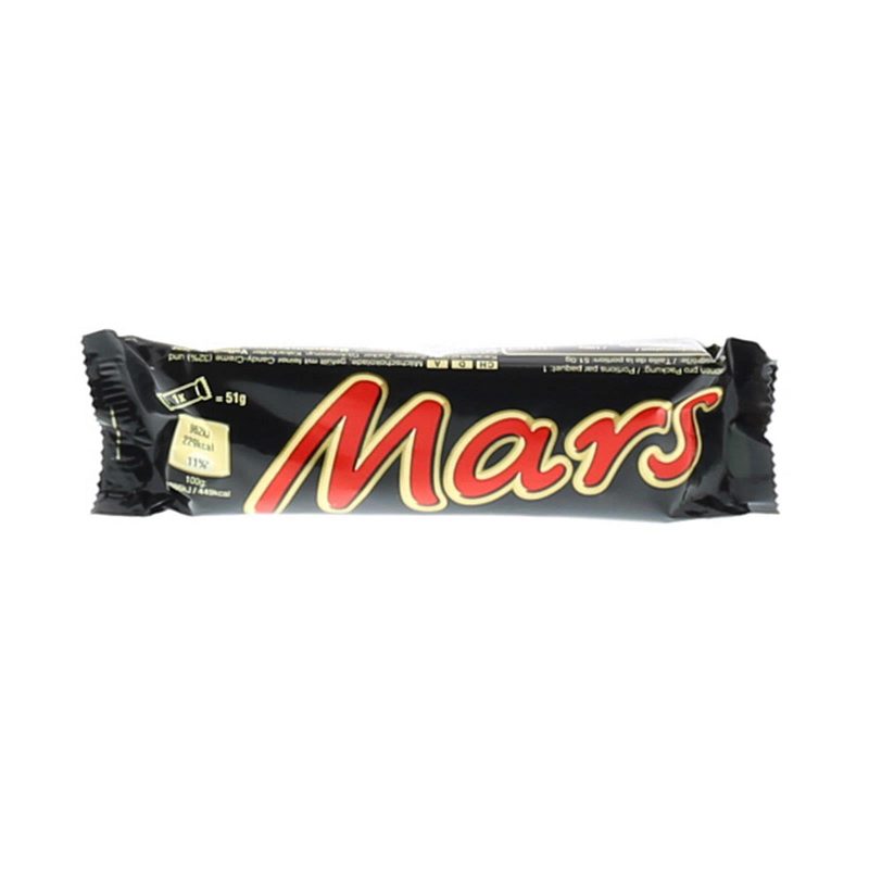 Barre chocolat Caramel MARS 51g
