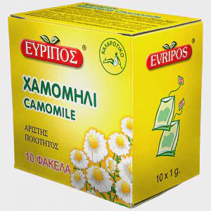 Ευρίπος Χαμομήλι Κουτί 10 Φακελάκια