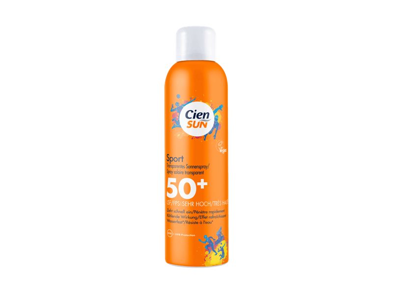 Sonnenspray Sport transparent LSF50+